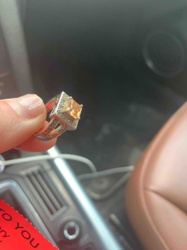 Square Orange Gemstone Halo Ring