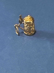 Gold Stein Charm