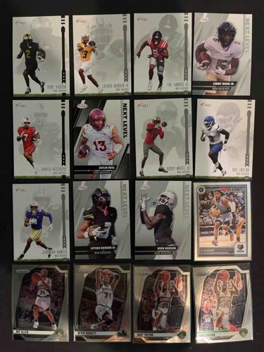 Collection of Sage High Series and Panini Prizm Trading Cards