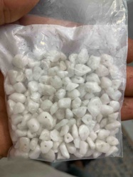 White Tumbled Stone Beads / Pebbles