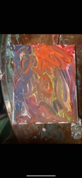 Abstract Acrylic Painting