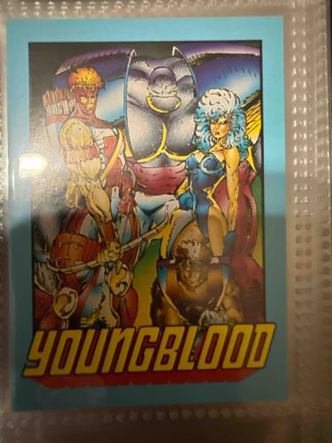 1992 Youngblood Trading Card #1: Youngblood Team