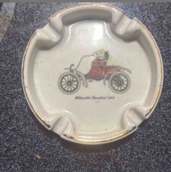 Vintage Oldsmobile Runabout 1903 Ceramic Ashtray