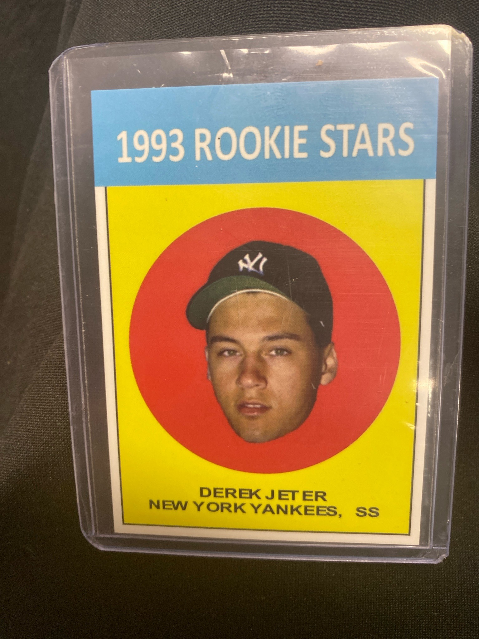 Submitted photo of 1993 Derek Jeter Rookie Card (not authenticated)