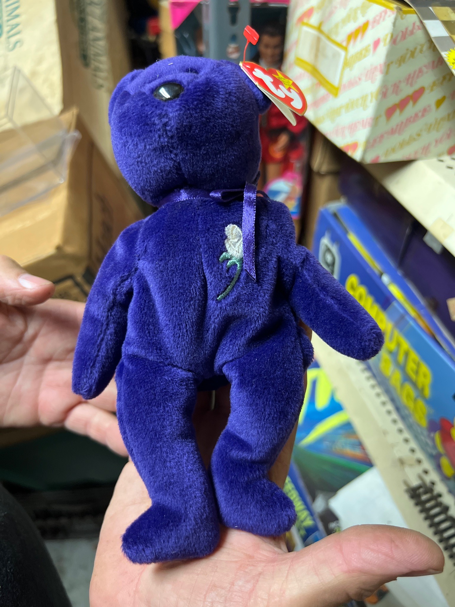 Submitted photo of Ty Beanie Baby 'Princess Diana' bear (not authenticated)