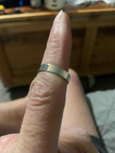 Flat Profile Metal Wedding Band