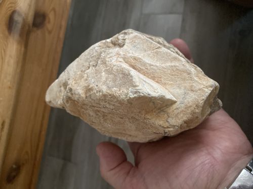 Lower Paleolithic Bifacial Chert Hand Axe
