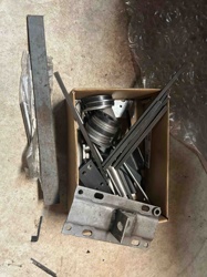 Assorted Metal Hardware and Components