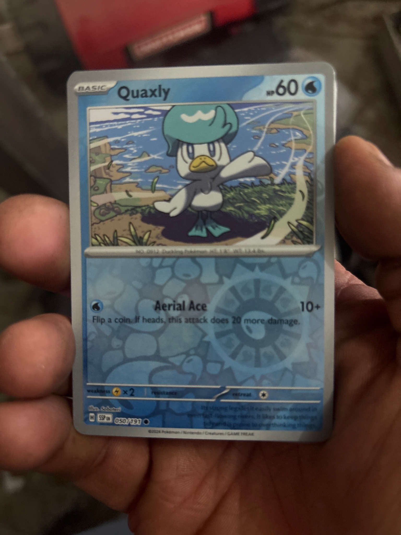 Submitted photo of Quaxly Trading Card (not authenticated)