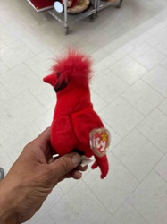 Ty Beanie Baby 'Mac' the Cardinal