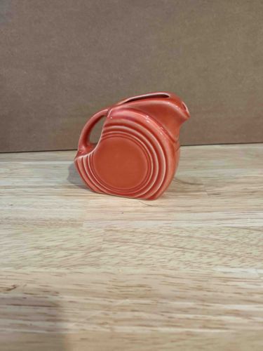 Fiesta Ware Mini Disk Juice Pitcher (Persimmon)