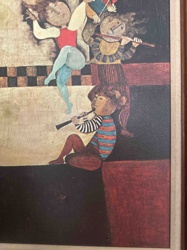 Figurative Musical Scene Painting