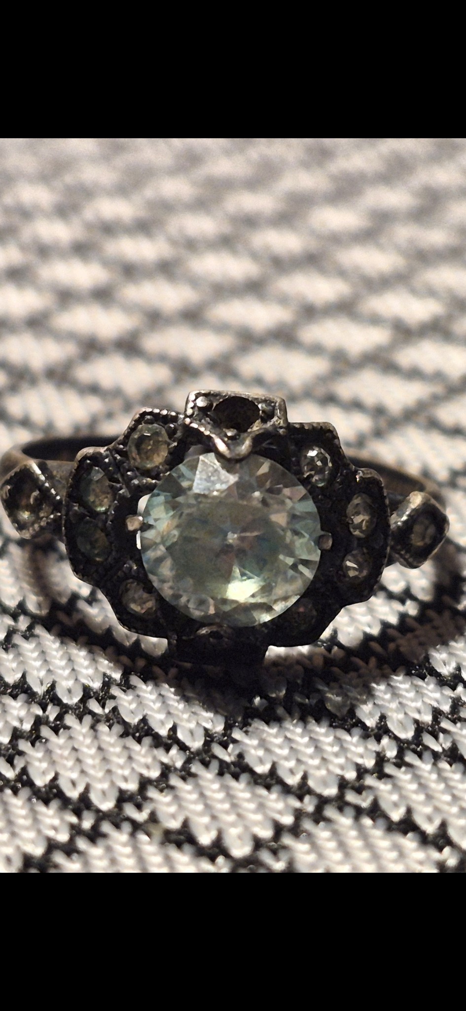 Submitted photo of Cluster cocktail ring