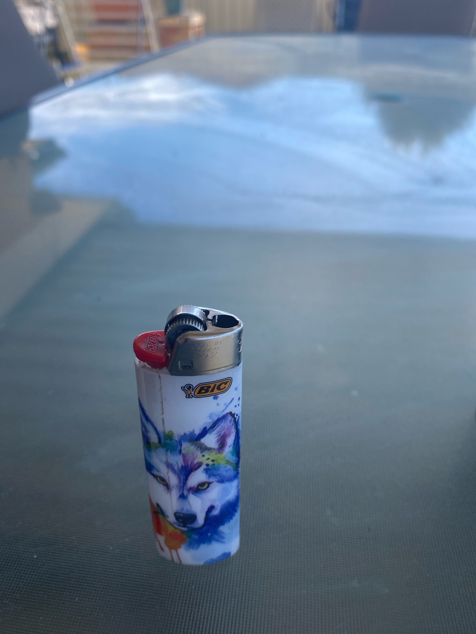 Submitted photo of Bic pocket lighter (not authenticated)