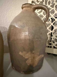 Antique Salt-Glazed Stoneware Jug