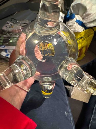 Kosta Boda / Orrefors Art Glass Votive/Candle Holder by Kjell Engman