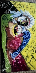 Abstract Expressionist Portrait