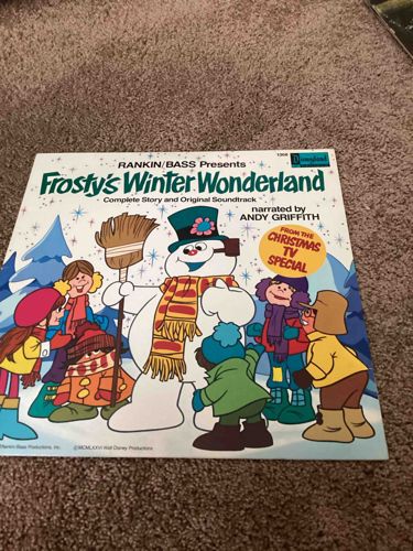 Frosty's Winter Wonderland Complete Story and Original Soundtrack LP