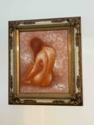 Seated Nude Figure Painting