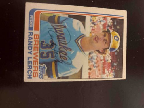 1983 Topps Randy Lerch Baseball Card #374