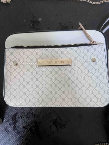 River Island Monogram Crossbody Bag