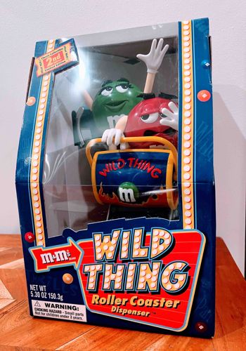 M&M's Wild Thing Roller Coaster Candy Dispenser