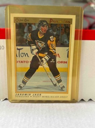 1990-91 O-Pee-Chee Premier Jaromir Jagr Rookie Card #6