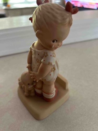 Girl with Puppy "Friendship" Figurine
