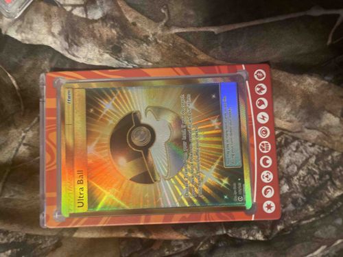 Pokémon Trading Card - Ultra Ball (Secret Rare)