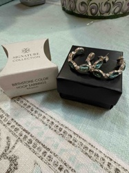 Avon Signature Collection Birthstone-Color Hoop Earrings - March