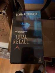Total Recall (1990) VHS Tape