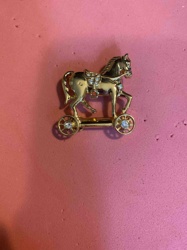 Avon "Hobby Horse" Brooch