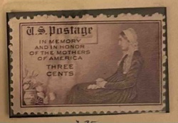1934 Mother's Day Three Cents U.S. Postage Stamp (Scott #737)