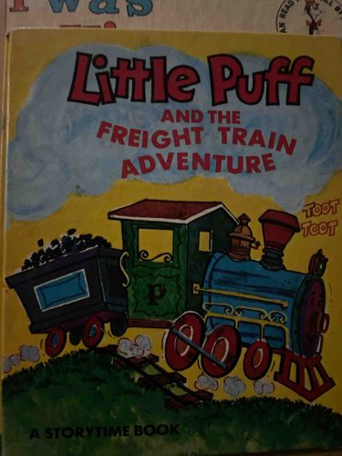 Little Puff and the Freight Train Adventure Storytime Book