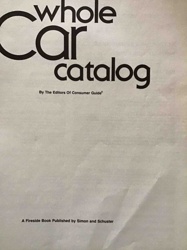 whole Car catalog, by The Editors Of Consumer Guide