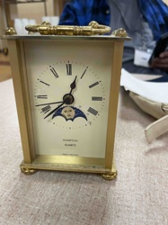 Hampton Quartz Carriage Clock with Moon Phase