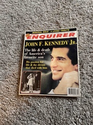 National Enquirer \"John F. Kennedy Jr. Memorial Issue\" Magazine