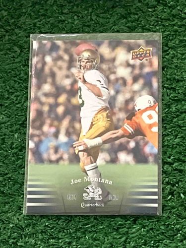 Upper Deck Joe Montana Notre Dame Fighting Irish Trading Card