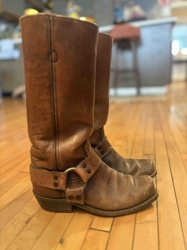 Vintage Frye Harness Boots