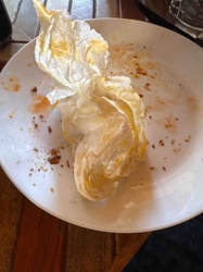 Used Paper Napkin