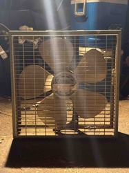Vintage Box Fan (Possibly Century or similar brand)