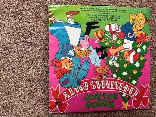 Raggedy Ann & Andy Christmas Party Vinyl LP