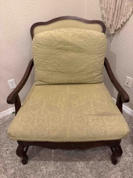 Traditional French Provincial Style Armchair