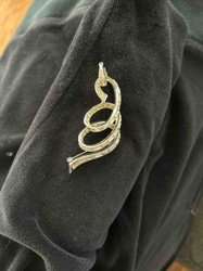 Art Deco Style Rhinestone Brooch