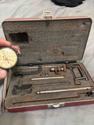 Starrett Dial Bore Gauge Set in Metal Case