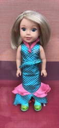 WellieWishers American Girl Doll Dressed in Mermaid Costume