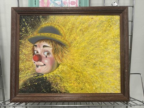 Clown Portrait Painting