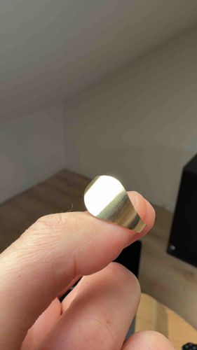 Brass Signet Ring