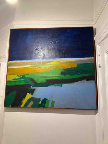 Abstract Landscape Oil Painting