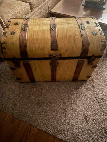 Antique Domed Top Trunk